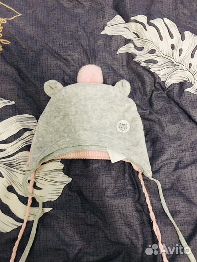 Поддева play today размер 56 и шапочка (3-6 м.)