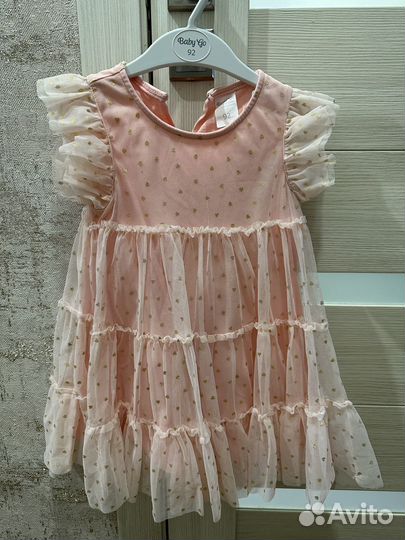 Платье для девочки 92