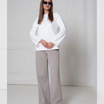 Лонгслив белый базовый, Новосибирск