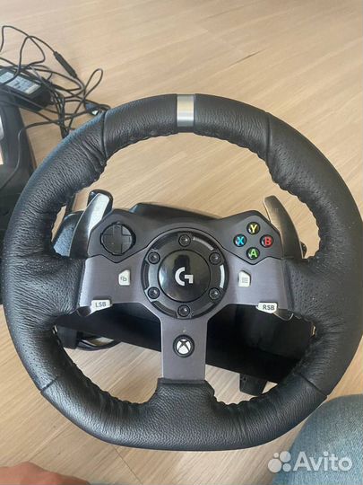 Игровой руль logitech g920 с кпп