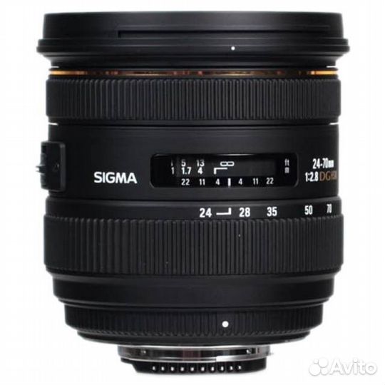 Объектив Sigma AF 24-70mm F2.8 для Nikon