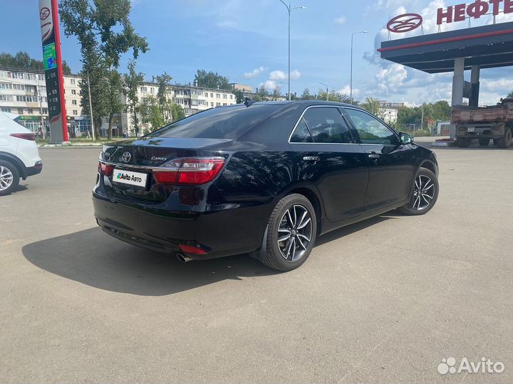 Toyota Camry 2.5 AT, 2016, 158 000 км