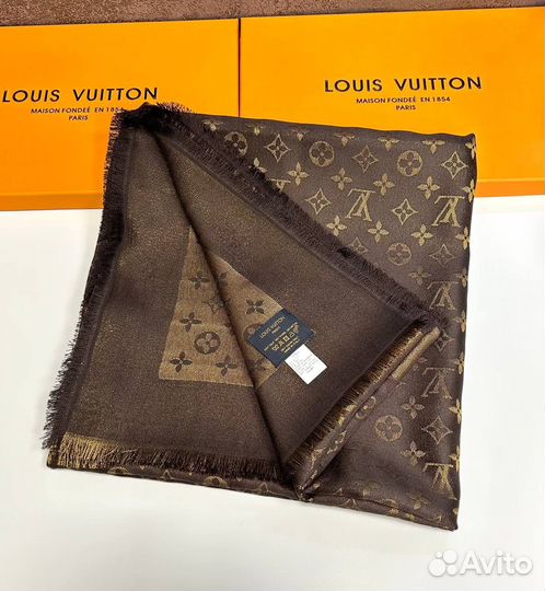 Шаль платок Louis Vuitton женский