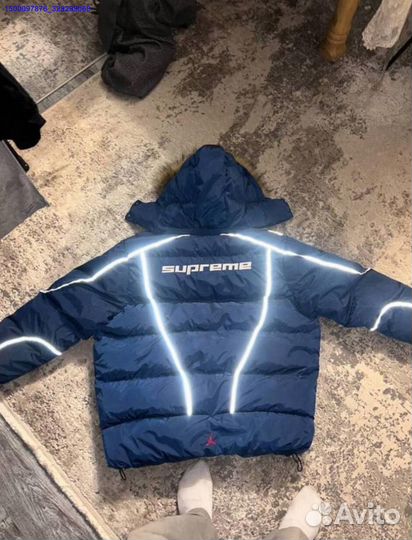 Пуховик Supreme x jordan puffer jacket (Арт.93353)