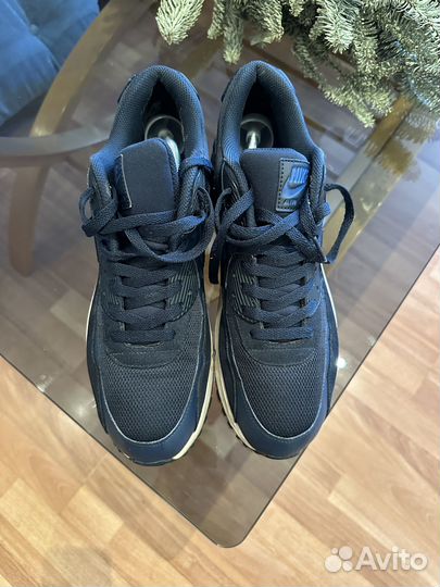 Nike air max 90 оригинал замшевые синие