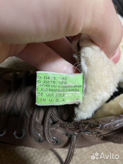 Ботинки зимние timberland
