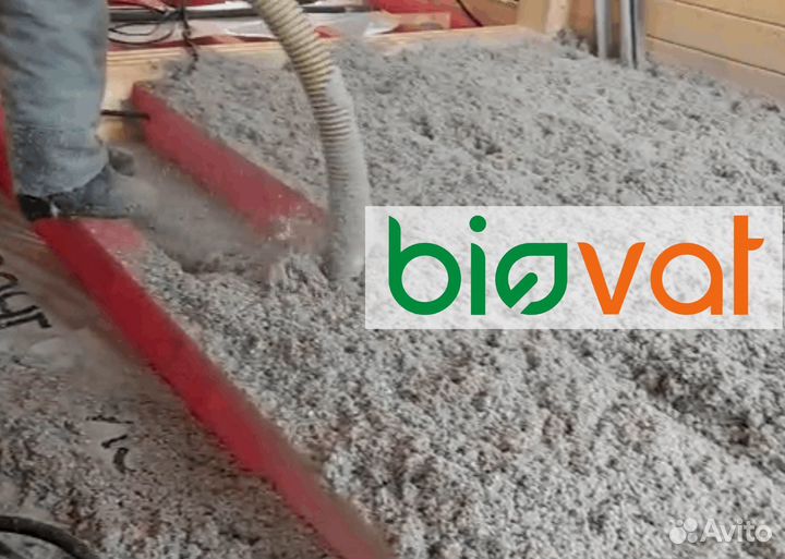 Утепление дома эковатой