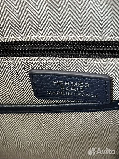 Мужская кожаная сумка Hermes