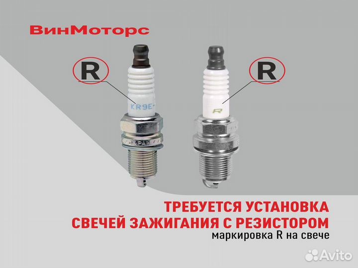 Свечные провода нулевого сопротивления жёлтый