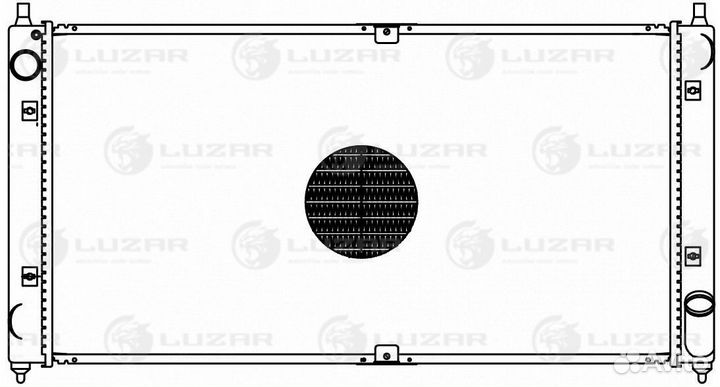 Радиатор охл. для а/м Chery Amulet (A15) (03) 1.6i