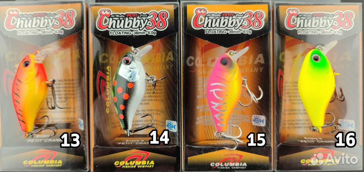 Воблер Jackall Chubby 38