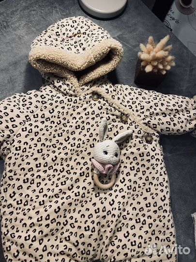 Комбинезон демисезонный 74 80 для девочки