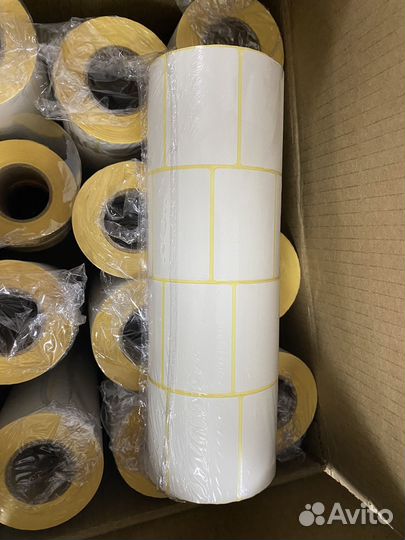 Термоэтикетки 58х40