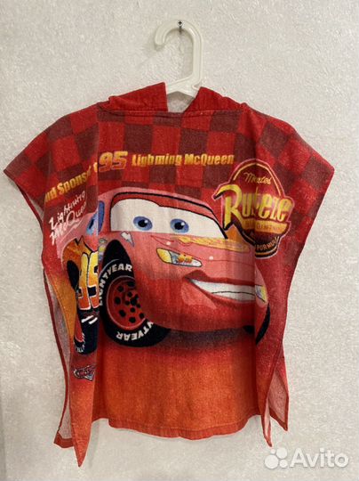 Полотенце-пончо для мальчика