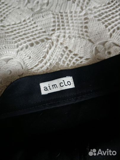 Мини юбка со складками