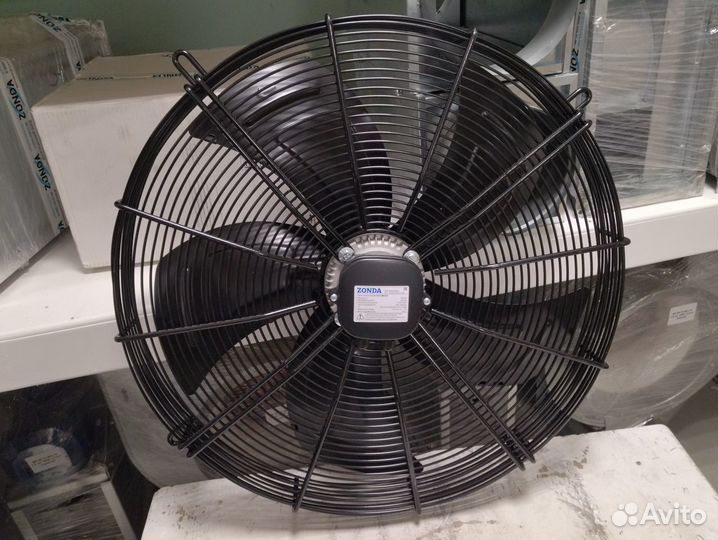 Вентилятор осевой нагнетающий и всасывающий