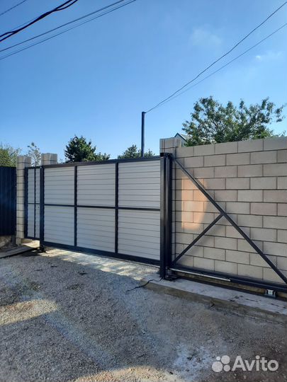 Металлоконструкции: навесы, ворота, заборы