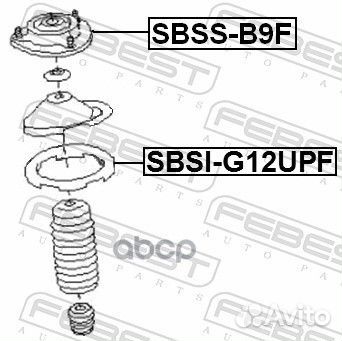 Опора амортизатора subaru impreza 07-11 перед.п