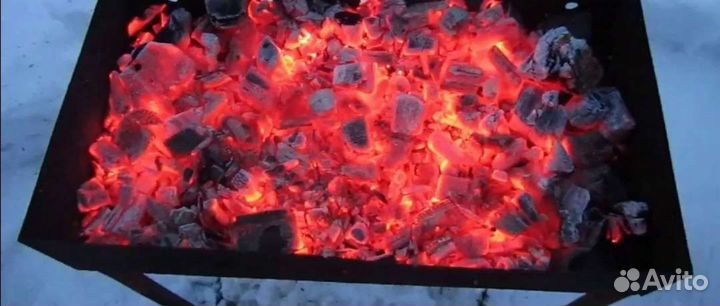 Каменный уголь для мангала 25кг