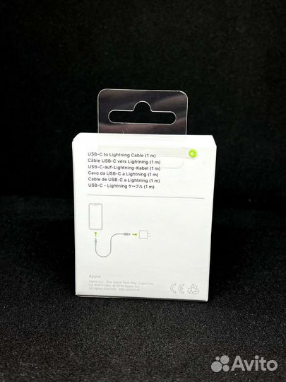 Кабель для Apple iPhone USB-C/Lightning оригинал