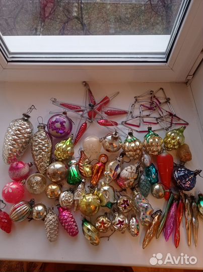 Елочные игрушки СССР