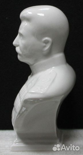 Генераллисимус И.Сталин Фарфор Олово