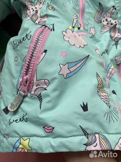 Ветровка для девочки 98