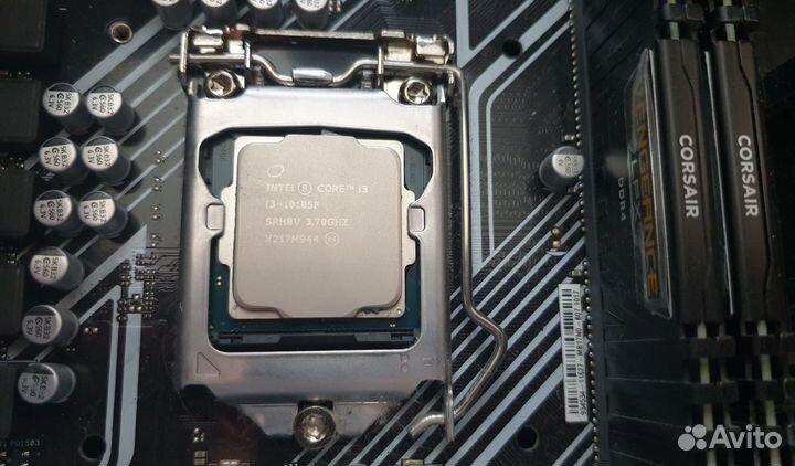 Процессор s1200 Intel core i3-10105f проверен