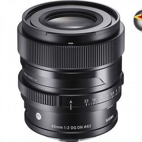 Объектив Sigma AF 65mm f/2 DG DN Contemporary Sony E