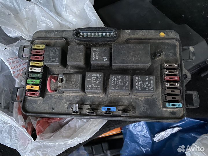 Блок предохранителей ваз 2114