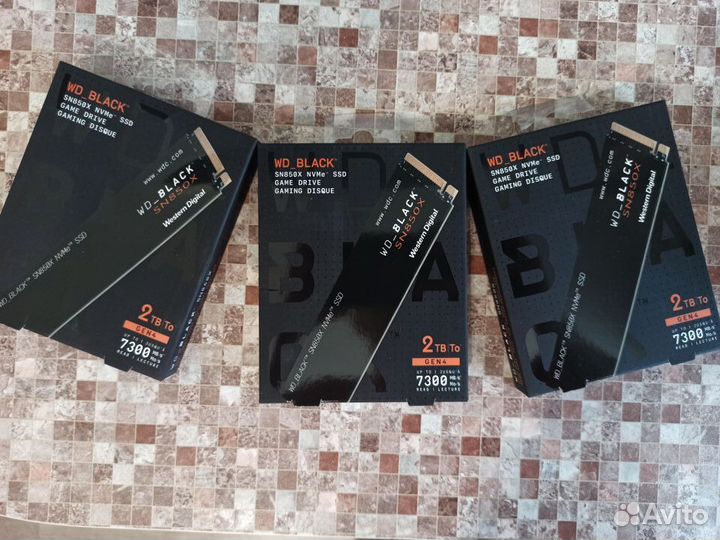 Новый SSD WD SN850X 2TB
