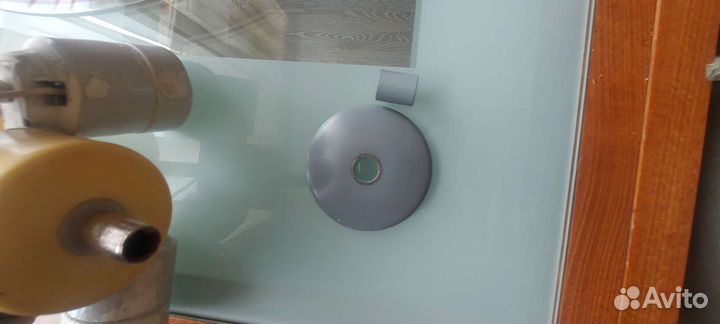 Винтажная люстра СССР, стекло (ГДР)