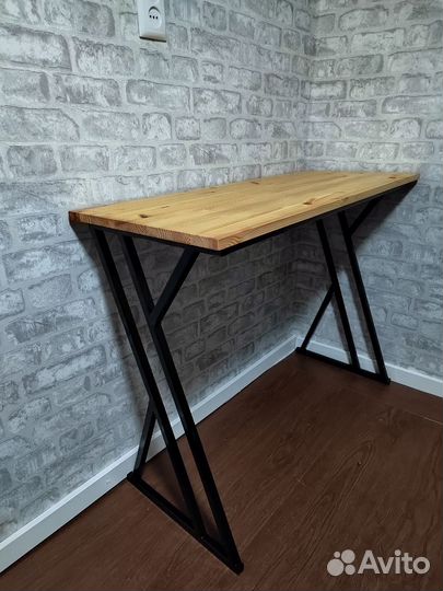 Стол в стиле лофт