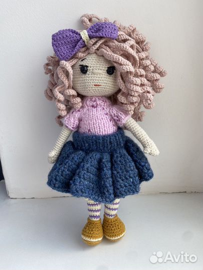 Вязаная кукла амигуруми