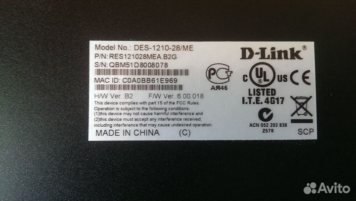 D-Link DES-1210-28/ME