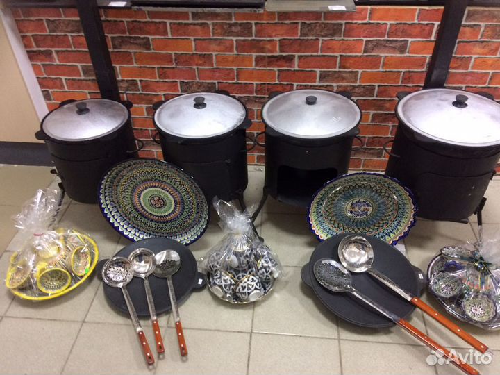 Узбекский чугунный казан (Наманган)