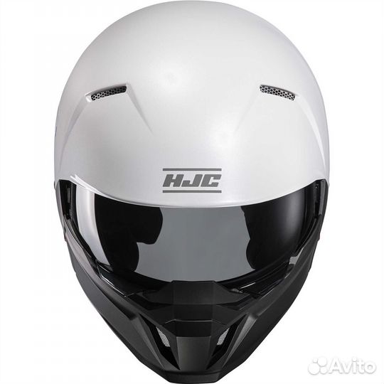 Motorcycle Мотошлем Jet Hjc i20 UNI White