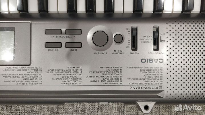 Синтезатор casio lk-125