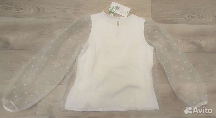 Блузка белая sela 146