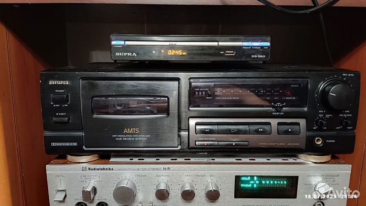 Дека aiwa рабочая