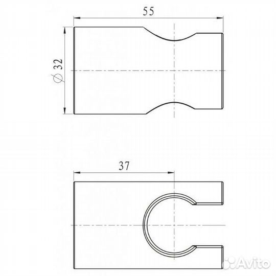 BelBagno BB-HLD-IN Держатель ручного ду