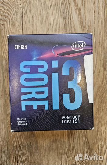 Core i3-9100f