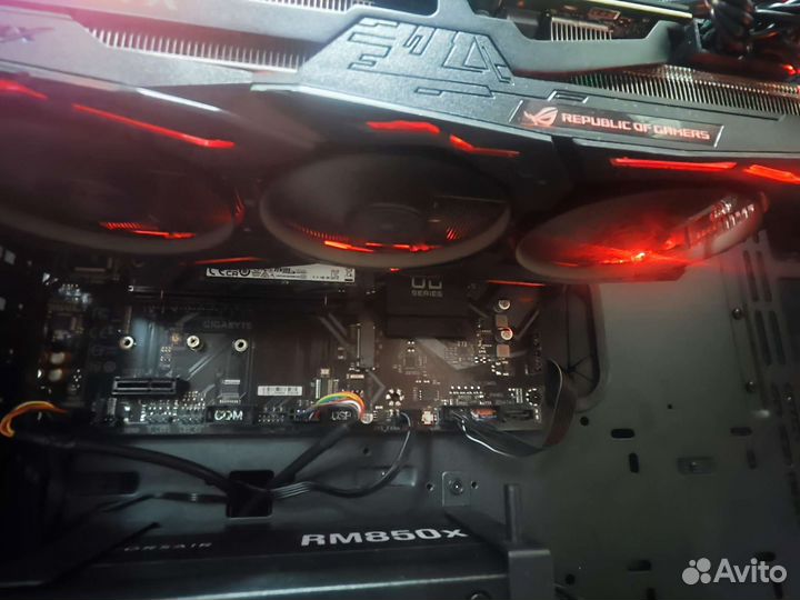 Видео карта asus ROG Strix RTX 2070 super 8GB