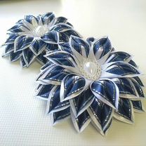 Школьные бантики kanzashi