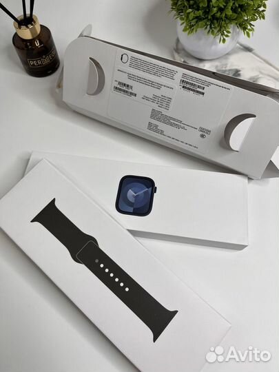 Часы Apple Watch 9 45 mm Новые Гарантия топ 2024