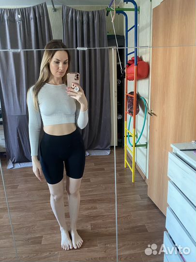 Облегающий лонгслив