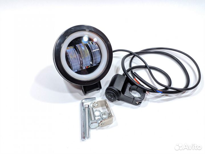 Универсальная фара Artcic V3+ 25W + кнопка 3 поз