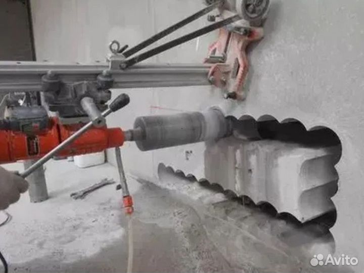 Алмазная резка/ бурение в бетоне/кирпиче