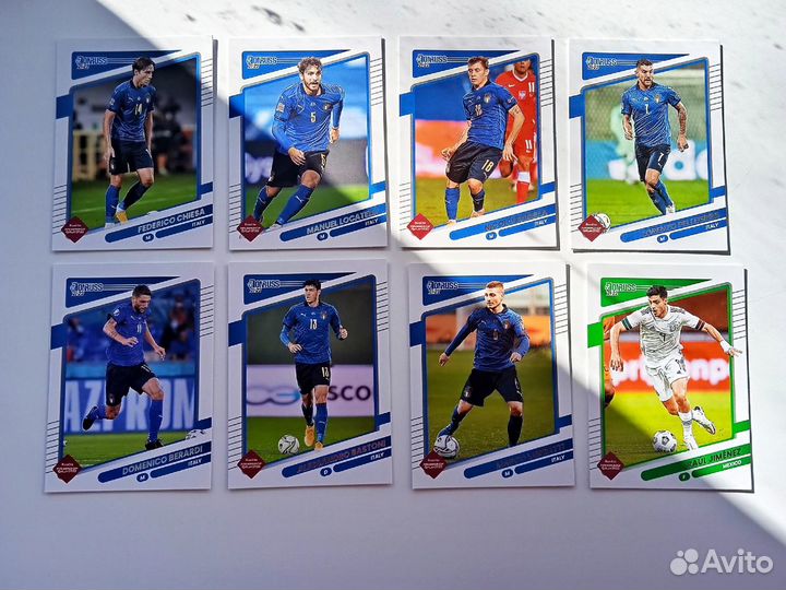 Карточки panini Donruss Soccer Road to Qatar 2021