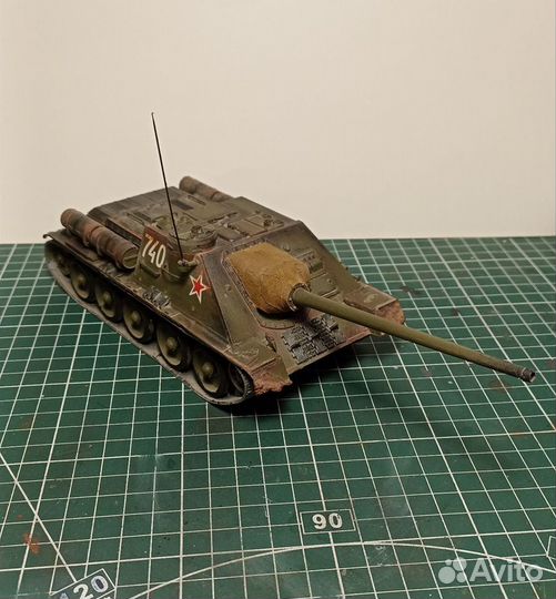 Модель танка су-100, 1/35